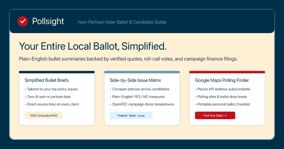 An easy way to research candidates and ideas on your ballot